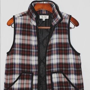 Plaid Bo Bel Vest ❤️